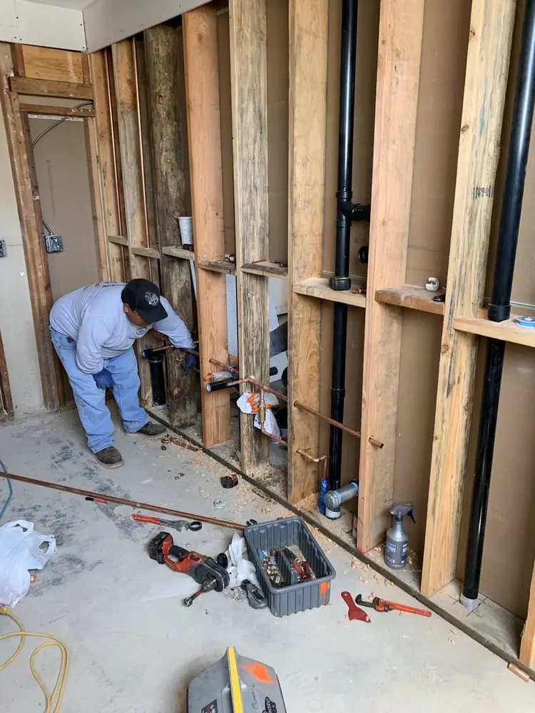 Commercial rough-in plumbing for Water Heater Replacement in Marlton Heights